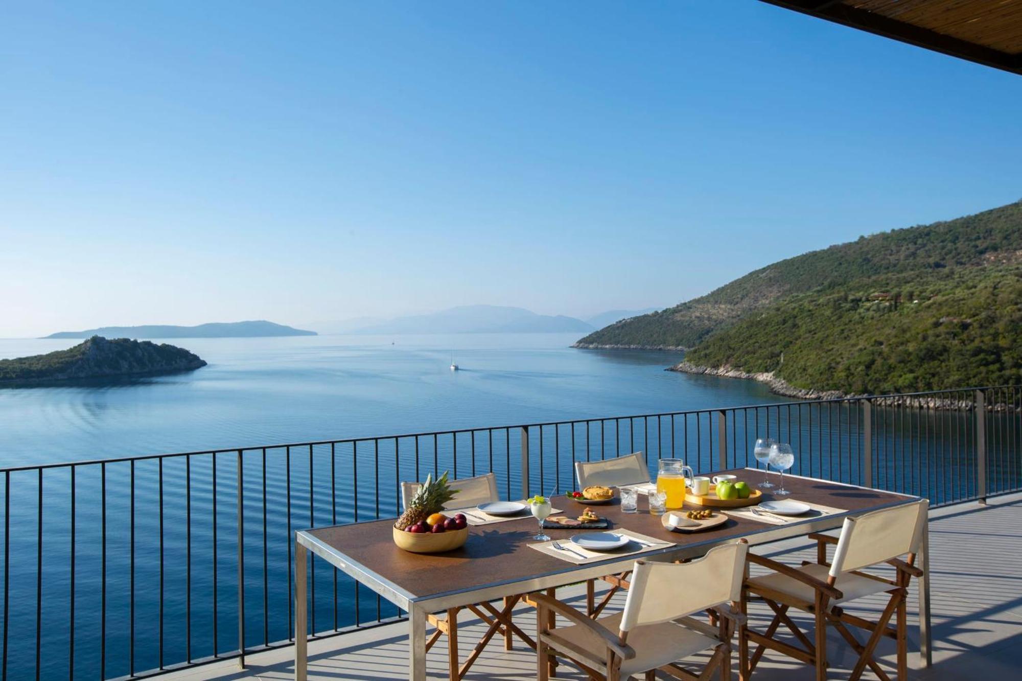 Villa Kalamos - Modern Villa In Sivota Bay With Direct Access To Sea Exterior photo