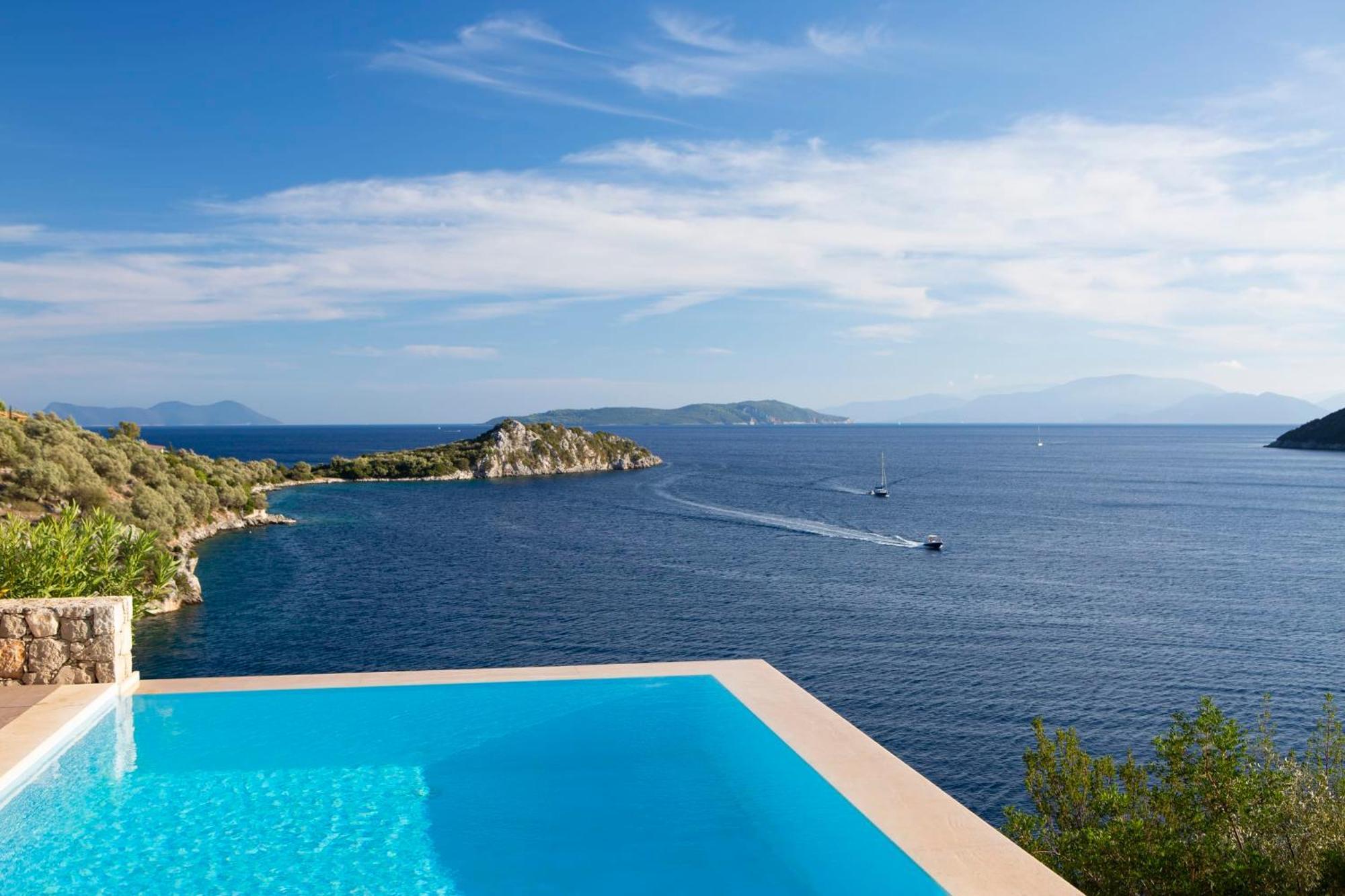 Villa Kalamos - Modern Villa In Sivota Bay With Direct Access To Sea Exterior photo
