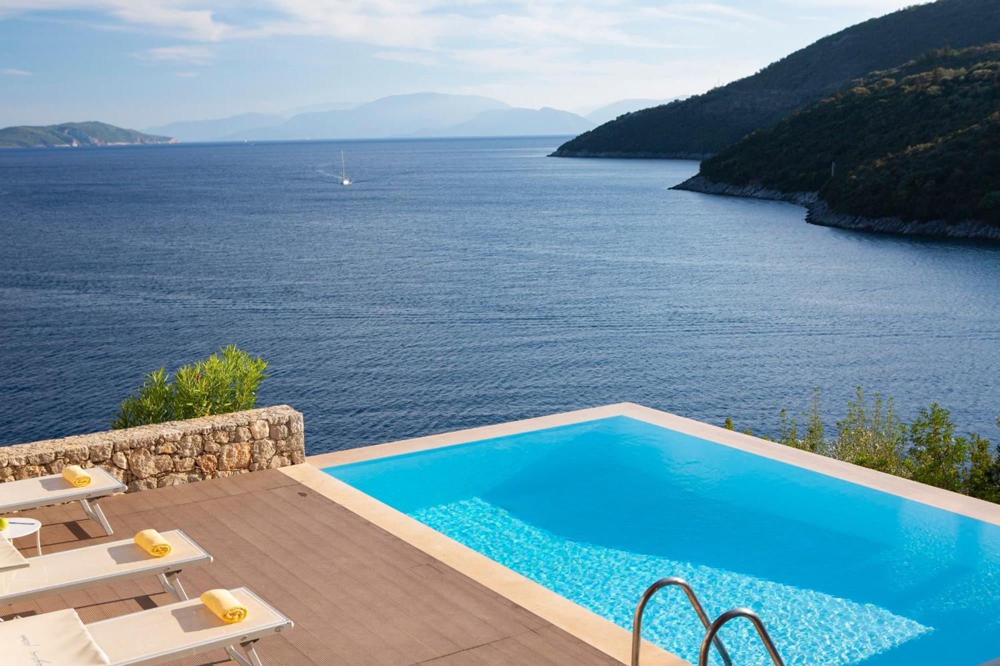 Villa Kalamos - Modern Villa In Sivota Bay With Direct Access To Sea Exterior photo